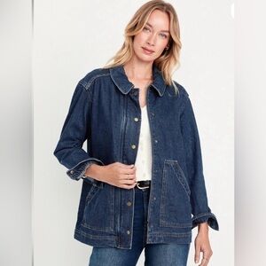Old Navy Relaxed Jean Barn Jacket